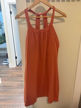 Prana Halter Tank Top in Rust